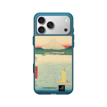 iPhone 17 Pro Max Clear (相機按鈕) 夜幕藍 - Van Gogh Museum - 浮世繪系列富士三十六景 - 歌川廣重