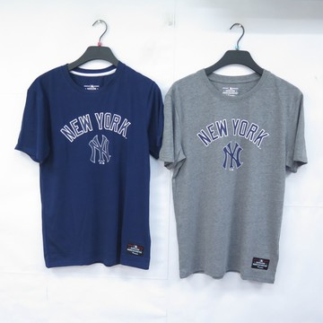 MLB Fanatics 洋基隊LOGO印花 短袖T恤 MLBTS520201-【iSport愛運動】