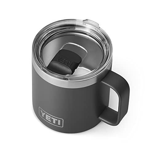 YETI Rambler 14 oz Mug, Vacuum Insulated, Stainless Steel with MagSlider Li