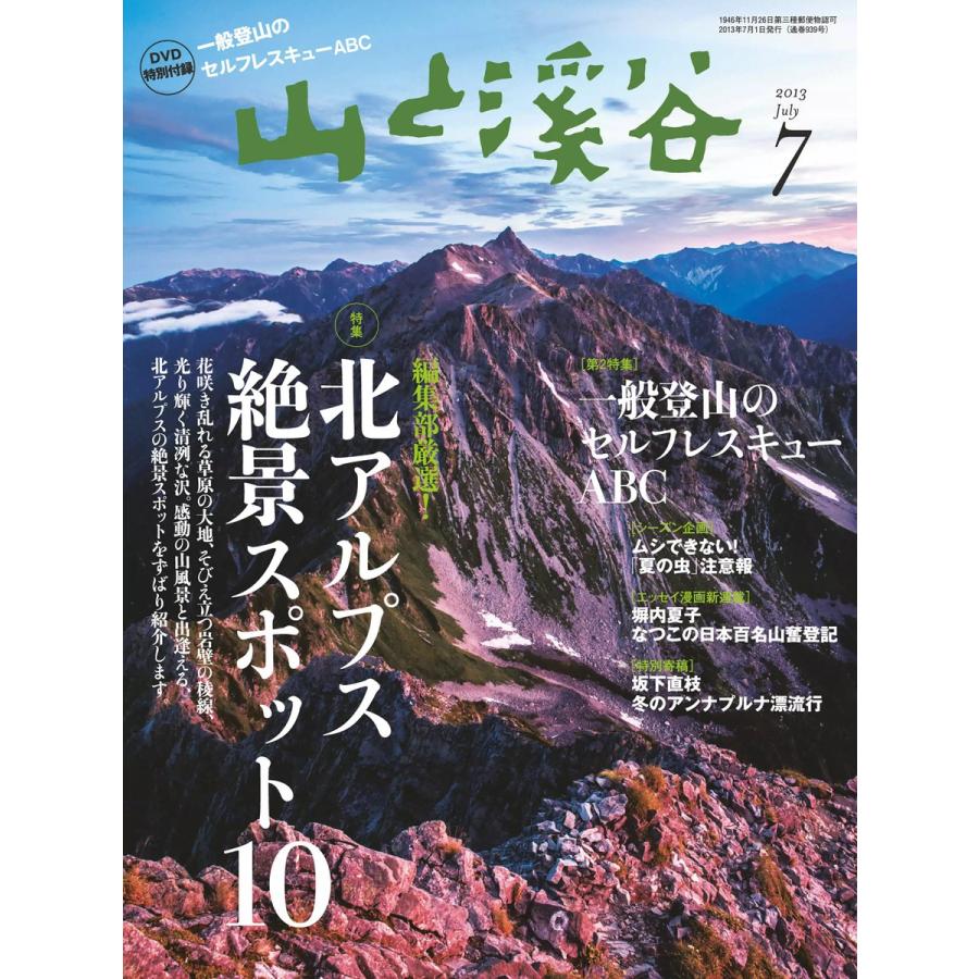 月刊山と溪谷 2013年7月号 電子書籍版   月刊山と溪谷編集部