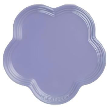 LE CREUSET 花型盤 大 1個 - 精緻餐桌擺設 提升用餐體驗  23cm  薰衣草