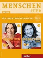 Menschen hier B1/1: Paket: Kursbuch mit DVD-ROM und Arbeitsbuch Menschen hier mit Audio-CD 課本+Menschen hier練習本+CD  Habersack  Hueber