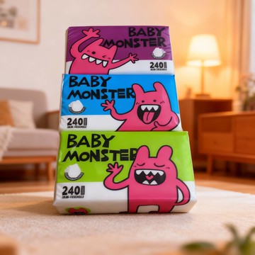 【NikoKids】獨家小包裝加厚衛生紙/ 48抽 /攜帶方便/輕巧包【BB002】