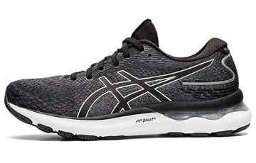 WMNS GEL NIMBUS 24 WIDE BLACK WHITE
