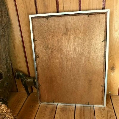 田村孝之介　陶板額装　ナルミ製陶 ≫ヴィンテージ*NARUMIナルミ鳴海製陶*古い陶板画*洋画の巨匠