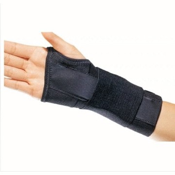 Wrist Support PROCARE CTS Contoured Cotton / Elastic Left Hand Black XLarge Black 1 Each by DJO