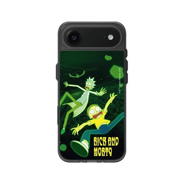 iPhone Air Clear (相機按鈕) 酷墨灰 - 瑞克和莫蒂 Rick and Morty - 瑞克和莫蒂-多元宇宙