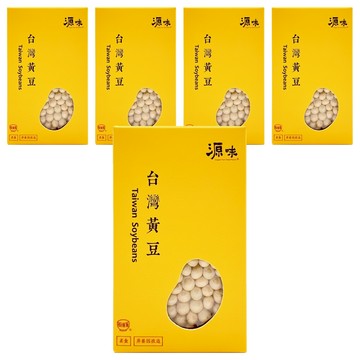 台灣源味本舖 台灣黃豆 非基因改造  400g  5盒