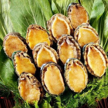【鮮綠生活】熟凍帶殼鮑魚(10顆入)共8包