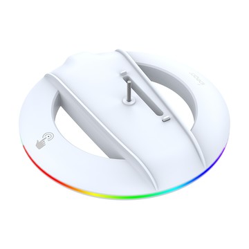 ipega 派鯊魚 PS5 SLIM 圓形底座 RGB  1個