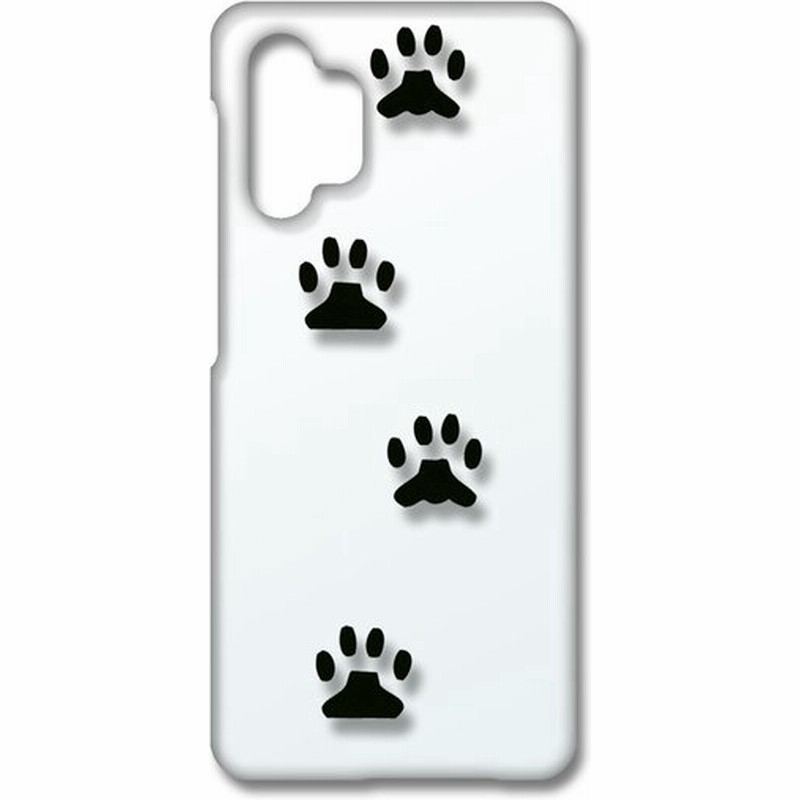 Galaxy A32 5g Scg08 クリア ハードケース 肉球 犬 猫 ネコ 足跡 スマホ ケース スマートフォン カバー カスタム 通販 Lineポイント最大0 5 Get Lineショッピング
