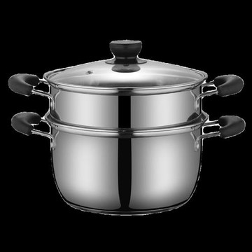 加厚不銹鋼鍋雙耳家用多功能湯鍋火鍋蒸鍋奶鍋牛奶鍋煮面鍋輔食鍋