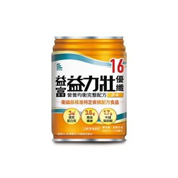 益富 益力壯優纖16營養均衡配方-原味(246ml*24入)