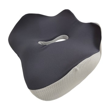 HONDONI 新款7D全包裹式美臀記憶舒壓坐墊 慢回彈記憶棉  580g  灰色