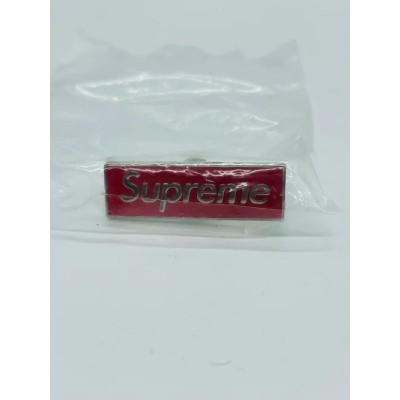 SUPREME BOX LOGO PIN レッド シュプリーム ボックスロゴ ピンズ南堀江