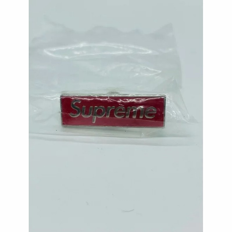 SUPREME BOX LOGO PIN レッド シュプリーム ボックスロゴ ピンズ南堀江