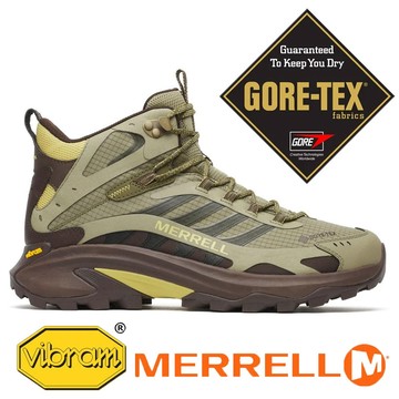 【MERRELL 美國】MOAB SPEED2 GT男中筒多功能健行鞋『淡綠』M005352 戶外 露營 登山 健行 休閒 時尚 出國 旅遊 健行鞋