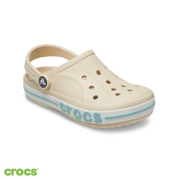 Crocs 卡駱馳 (童鞋) 貝雅卡駱班大童克駱格-冬日白色-207019-11S_洞洞鞋