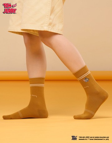 【湯姆貓與傑利鼠】默契拍檔襪