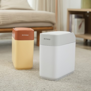 Handsfree 充電滑蓋感應垃圾桶 12L