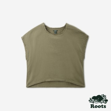 Roots 女裝- ISLA COTTON GAUZE平織上衣