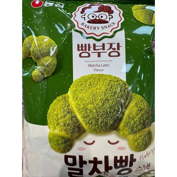 韓國可頌麵包造型餅乾（抹茶口味）