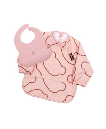 小熊貝琪-防水圍兜兩件組