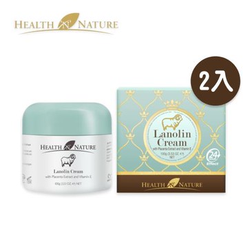 澳洲HEALTH NATURE 美肌綿羊霜含胎盤素維他命E (100g/罐)*2入