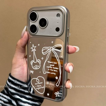 適用蘋果17手機殼可愛新款16promax卡通個性14plus網紅感iphone15