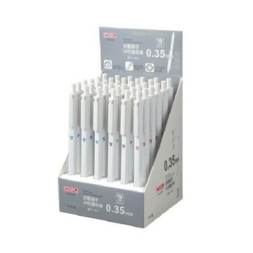 COX 三燕  按壓 細字 中性 鋼珠筆  0.35mm  36支/盒 CX2035【APP滿額下單4%點數(單一帳號最高1000點)】7/31止