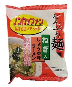 トーエー どんぶり麺・しょうゆ味ラーメン 78G×6袋