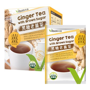 米森   黑糖老薑茶20公克x8包/盒