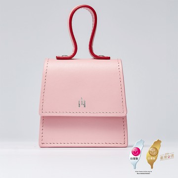 LOGINHEART｜迷你配方包(乾燥玫瑰粉) 科技精品小廢包/MIT微笑標章認證/專利微晶片模組技術