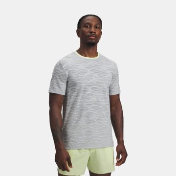 【UNDER ARMOUR】UA 男 Halo Jacquard 短T-Shirt_6011674-110
