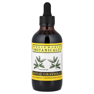 Whole World Botanicals, Royal Graviola™，4 盎司（118 毫升）