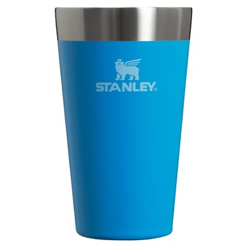 STANLEY 台灣公司貨 ​​​冒險系列 真空不銹鋼 品脫杯  晴空藍  1個  470ml