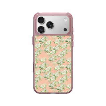 iPhone 17 Pro Max Clear (相機按鈕) 晶醺玫 - Plantica - 萬花筒 – 白青