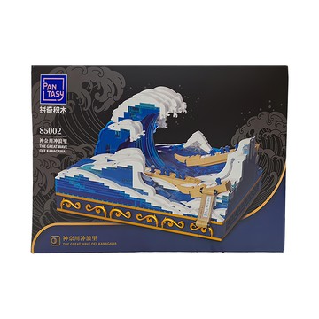 PANTASy 拼奇 神奈川衝浪裡積木 85002 6歲以上 組裝積木 益智玩具  多色  1盒