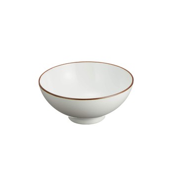 白山陶器 日本白磁千段飯碗-3.5寸