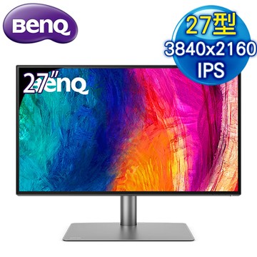 BenQ 明基 PD2725U 27型 IPS 4K 廣色域專業設計繪圖螢幕(HDMI/DP/Thunderbolt 3)