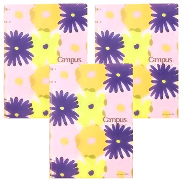 KOKUYO 國譽 Campus SOUSOUIII 4孔活頁本 8mm橫線 B5  落落大方  3本