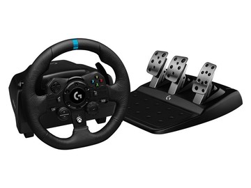 【享最高折300】羅技 G923 賽車遊戲方向盤 力回饋 三踏板 可支援PS5 PS4 PC