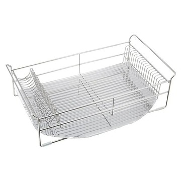 下村企販 瀝水籃 日本製  不銹鋼  46.4 x 28 x 13.5cm  1個