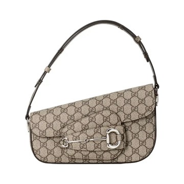 Gucci 764155 Horsebit 1955 斜角肩背包《當季專櫃正售★全新商品 》