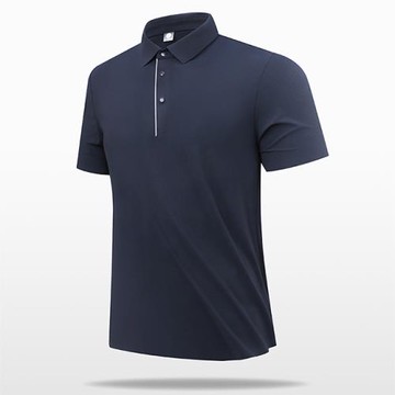 柜969！COOL冷感速干系列！高端壓膠！夏季男商務休閑短袖polo衫