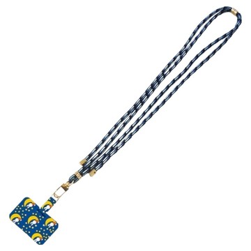 Mipow 米飛兔 智慧型手機掛繩 - 海洋藍 全長140cm 雙調節扣 自由調整繩長  1條