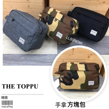 （現貨-5色當天出貨）韓國THE TOPPU 方塊包 手拿包 分類包 盥洗包  旅行包 潮流包