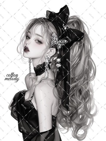 original sticker no.5600 人物貼紙 原創貼紙 人物貼紙 女孩貼紙 原創人物貼紙