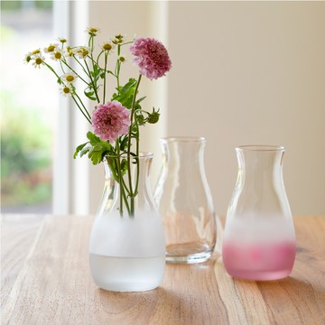 (特價) 日本 ADERIA 日本進口 和風系列手作漸層 花器 透明款