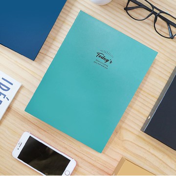 Ching Ching X 簡單生活系列 CBN-370 A5經典圓紋6孔精裝孔夾